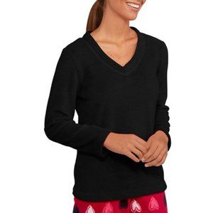 Faded Glory fuzzy loungewear shirt